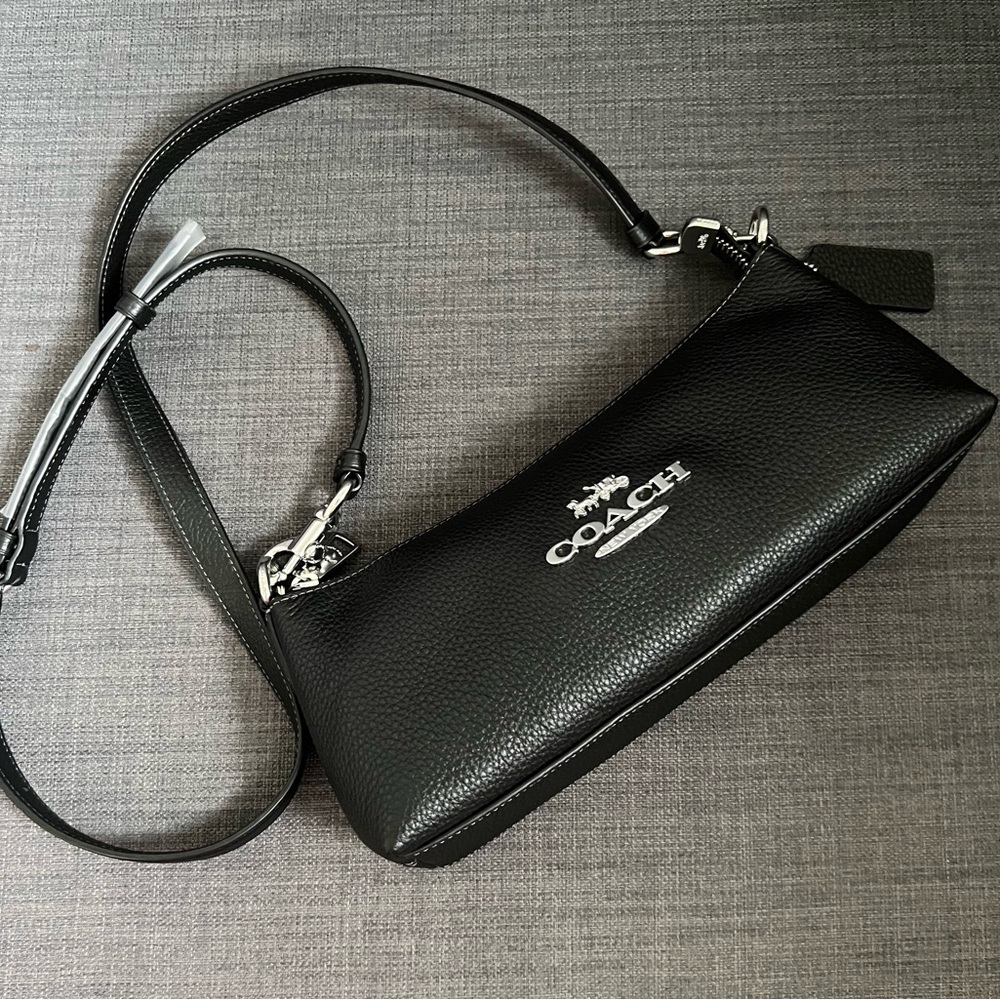 NEW COACH CHARLOTTE CROSSBODY BAG CLUTCH PURSE - Picture 4 of 10